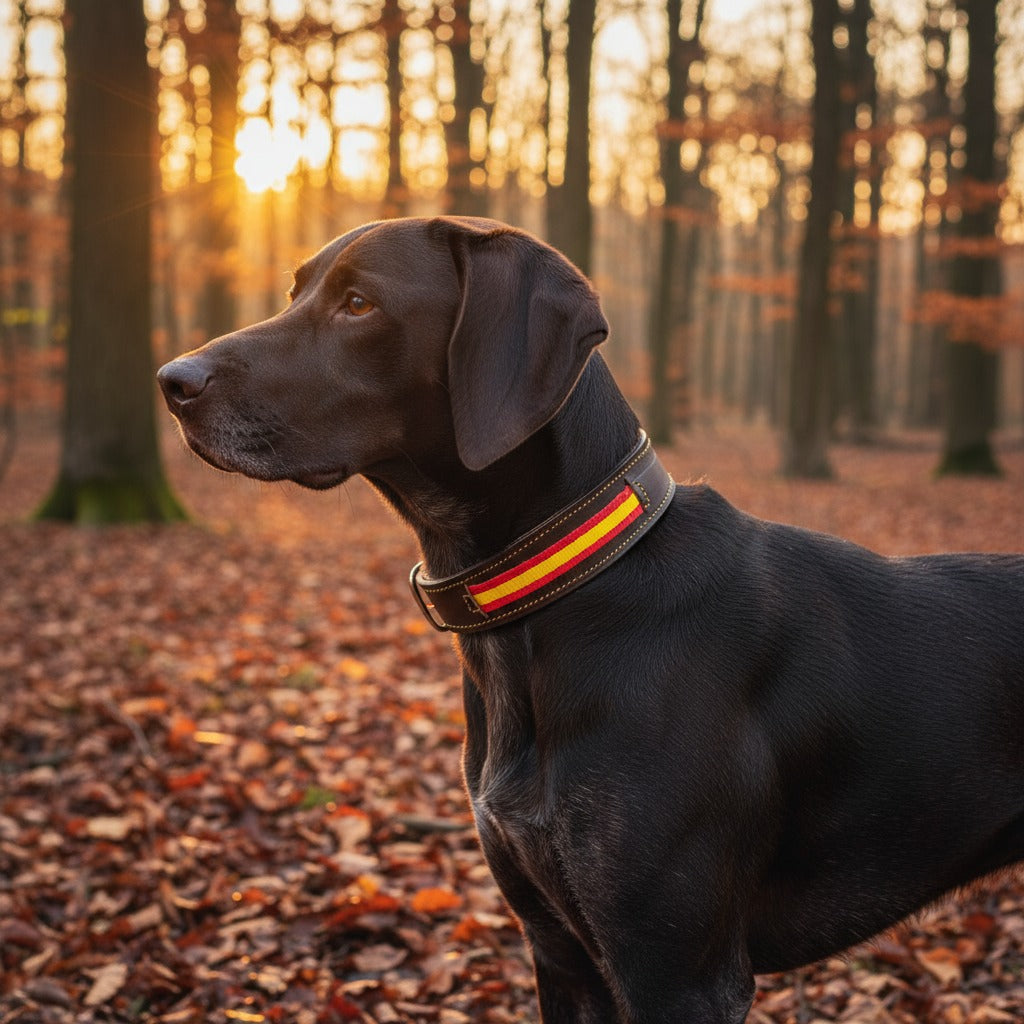 Collar de perro bandera de España ACEZA