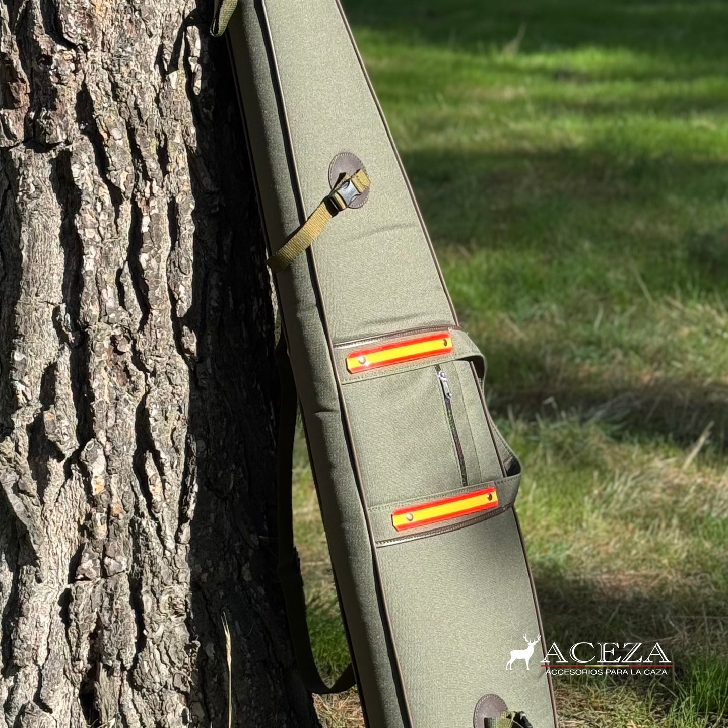 Funda de rifle acolchada con visor
