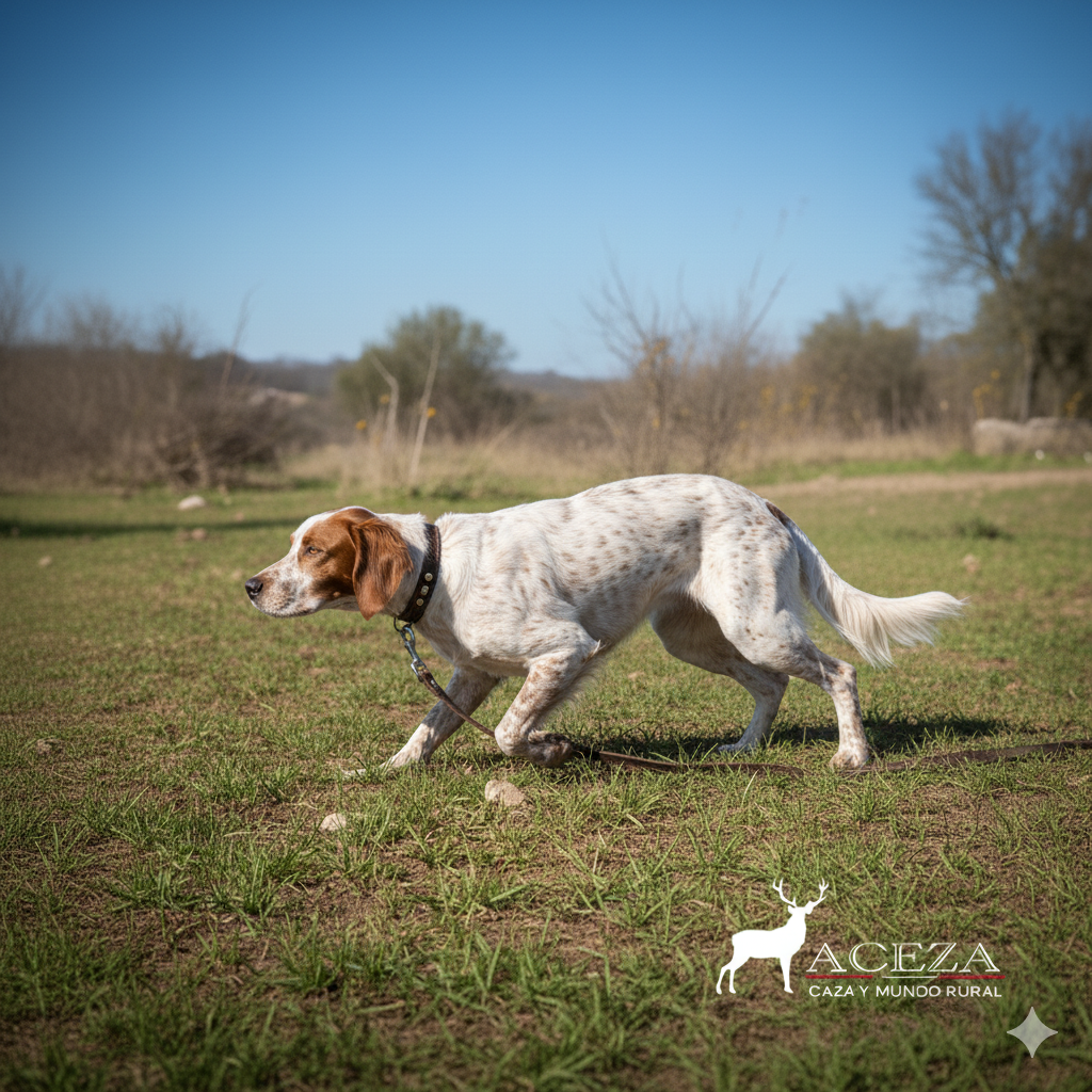 Correa de perro de cuero ACEZA