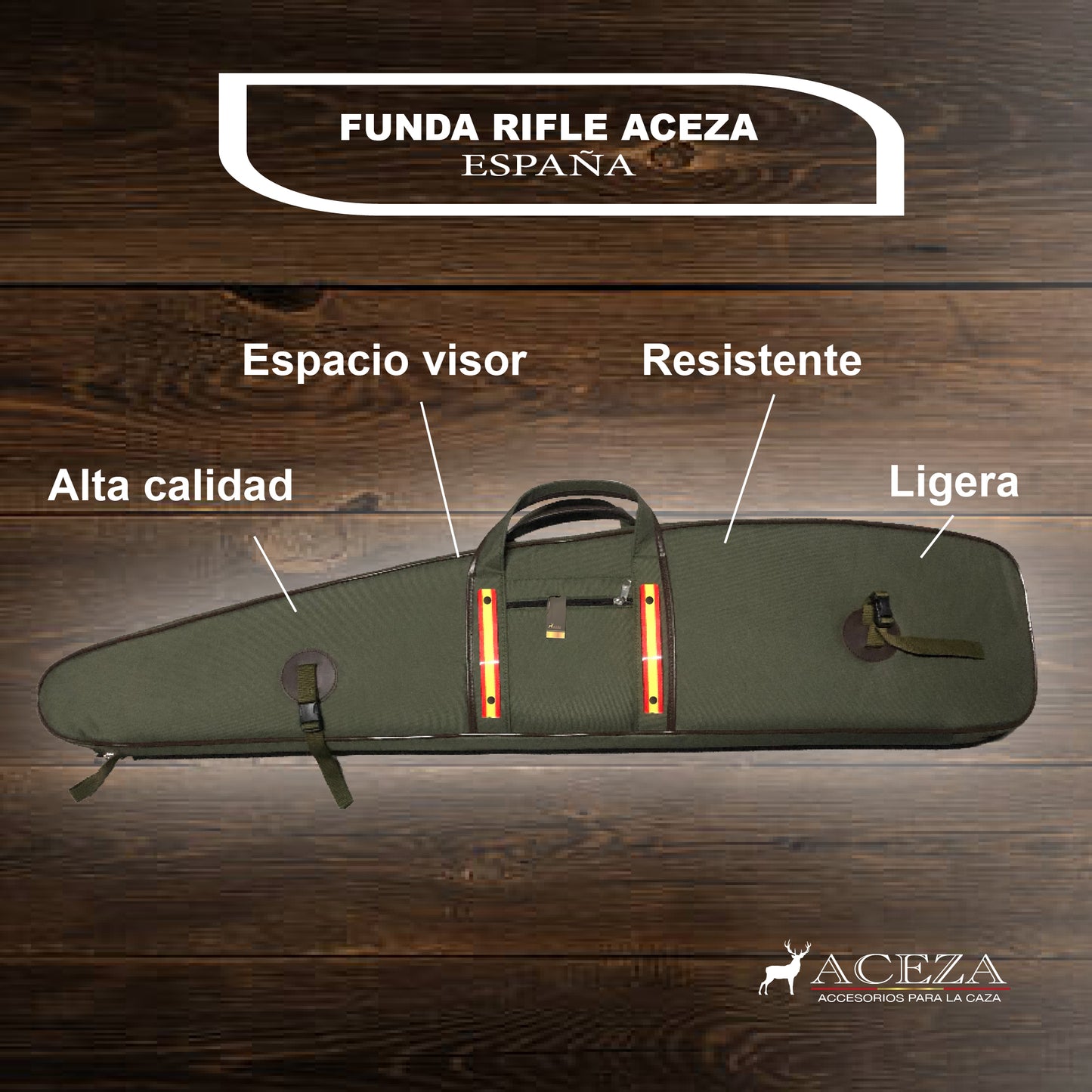 Funda de rifle acolchada con visor: protección y comodidad para tus caceríasFunda para rifle Funda protectora para rifle Bolsa para rifle Estuche para rifle Funda acolchada para rifle Accesorios de almacenamiento para armas Funda resistente para rifle Funda de transporte para rifle Funda de camuflaje para rifle Funda de seguridad para rifle Funda de almacenamiento para armas de fuego Protección para rifle de caza Funda impermeable para rifle Bolsa de transporte para rifle Funda de neopreno para rifle