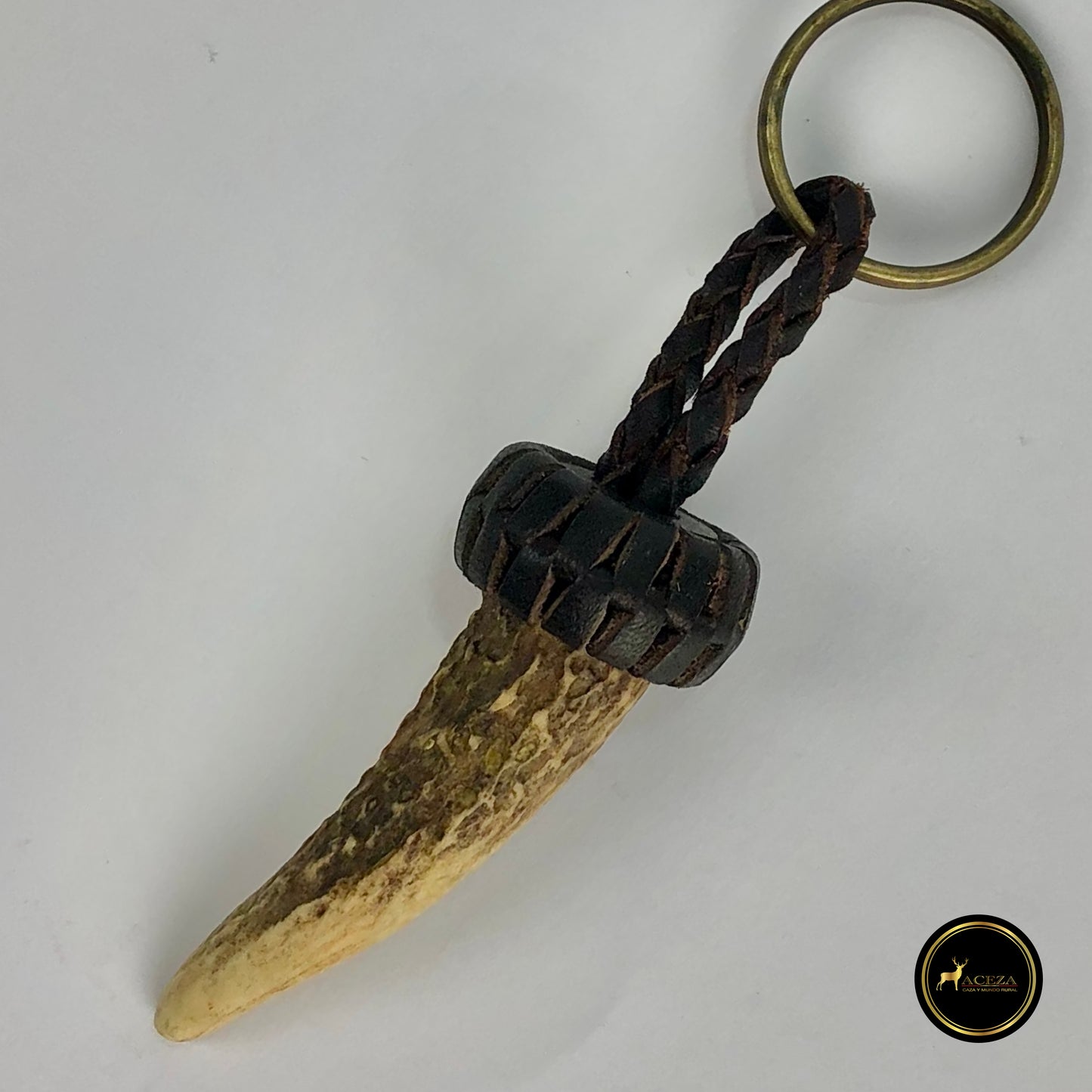 Llavero Cuero Asta