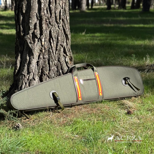 Funda de rifle acolchada con visor