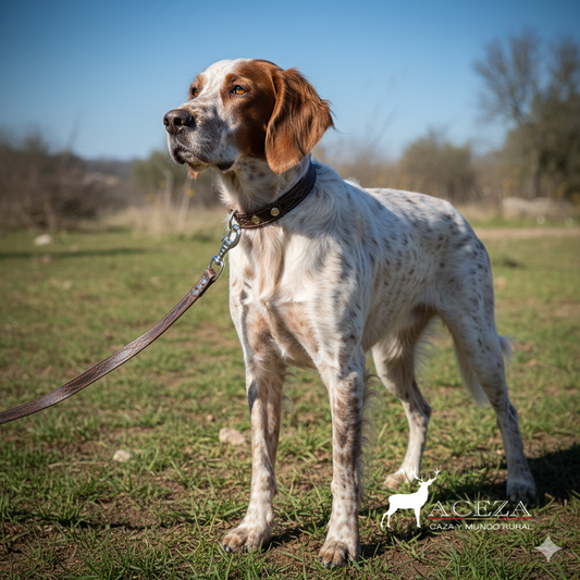 Correa de perro de cuero ACEZA