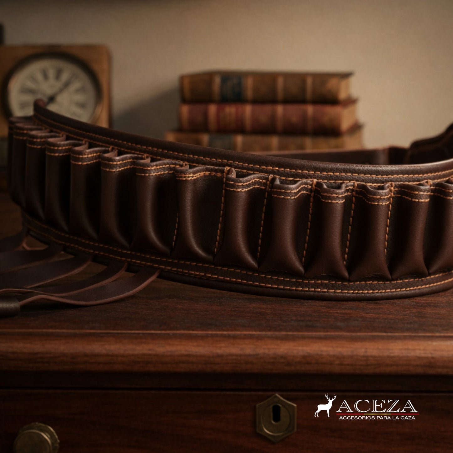 Canana de caza de cuero PREMIUM