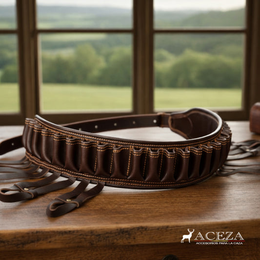 Canana de caza de cuero PREMIUM